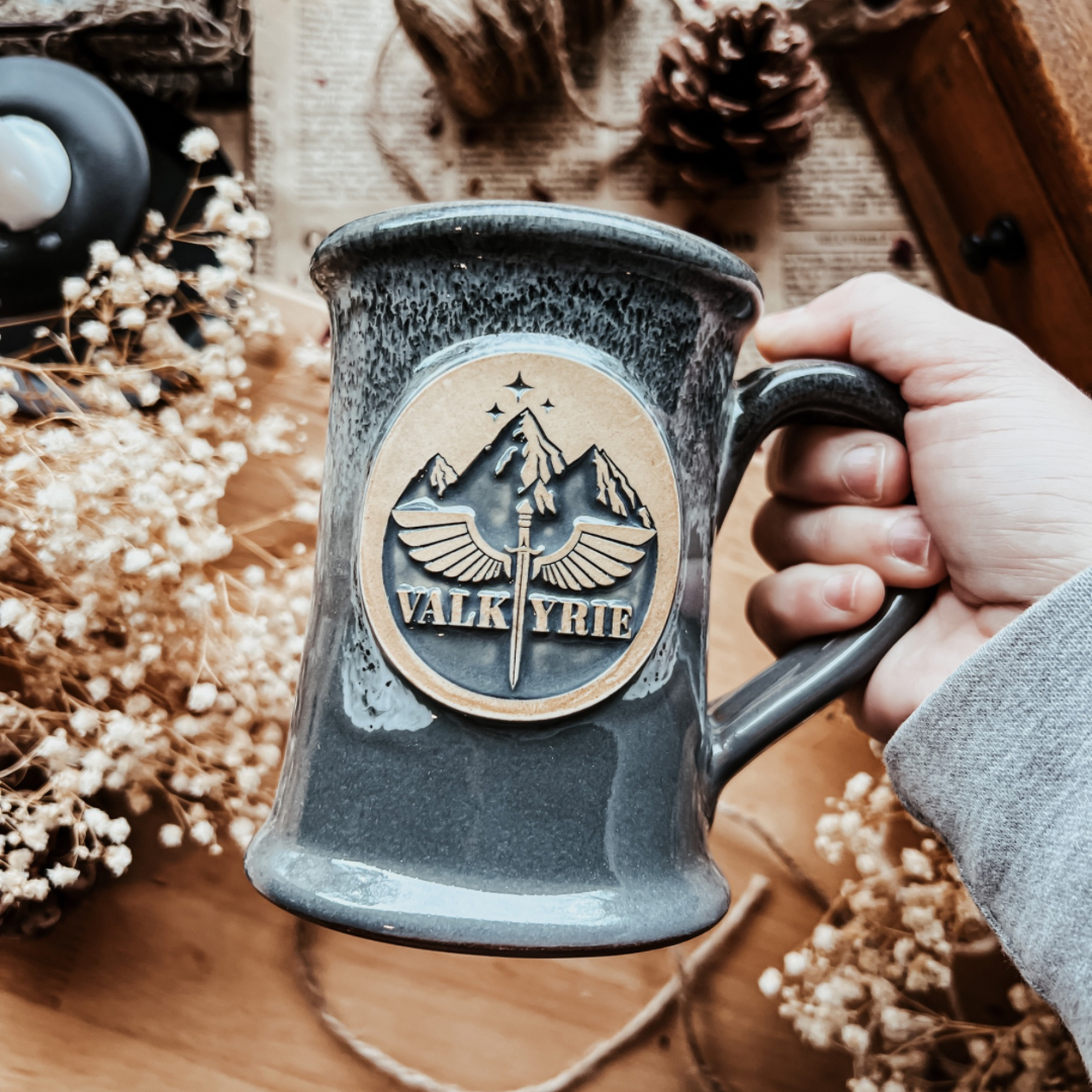 PREORDER- Legends & Lattes Stoneware Mug – Fable Grounds Coffee