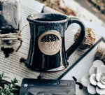 Night Scene Stoneware Mug